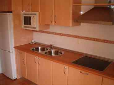 Kitchen : A modern, high-quality kitchen equipped with ceramic hob, combination microwave/conventional/grill oven and fridge-freezer. A toaster & kettle are also provided. Outside utility area: Contains a sink and washing machine. Leading to paved terrace overlooking the complex gardens furnished with a table and chairs, perfect for catching the morning sun over breakfast. 



