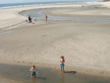 The inlet is perfect for kids and adults