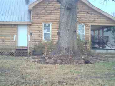 front and side porch