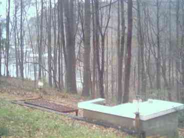 Bbq & fire pit area