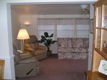 FAMILY ROOM WITH TWO ROCKER RECLINERS