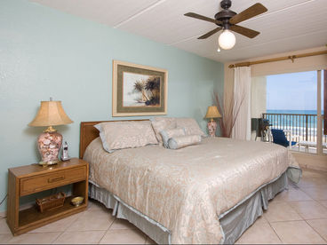 Master Bedroom with a great view