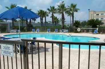 One of two swimming pools. This pool is Heated.