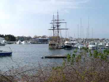 Watch the boats sail by from the front porch or enjoy the cool summer breeze at sunset.