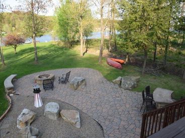 view to right of dock