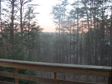 Beautiful North Mountain Sunrise, from the top deck