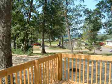 Looking at the lake from Condo 19.