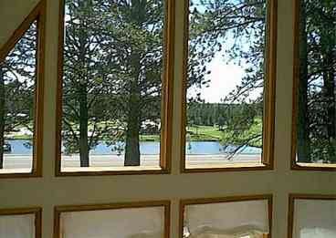 ..that you can look up to? This is the view from the 3rd level french doors out the master bedroom to the south!