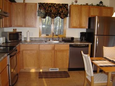 Fully equipped kitchen