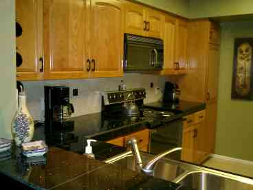 Beautiful cherry wood kitchen