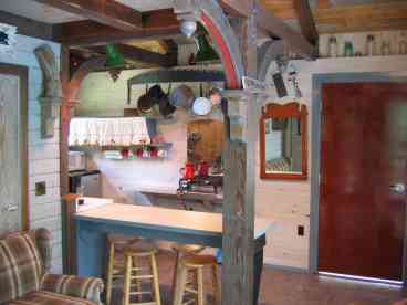 Big Rock Cabin Kitchen