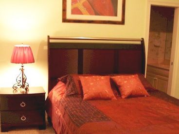 Master Bedroom with Half Bath