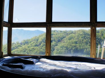 Ahhhh the hot tub!
