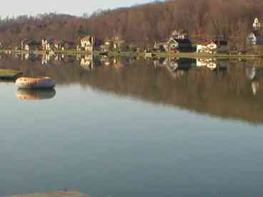 view from the dock