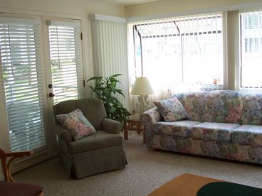 Living Room - French Doors lead to balcony