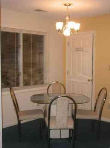 Unit includes all silverware/dishes/glassware.