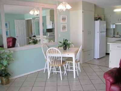 Kitchen and dining area