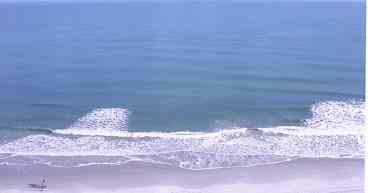 Pristine White Sandy Beach and the Sparkling Blue Atlantic; Taken from Our Oceanfront Balcony