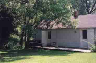 back of cottage