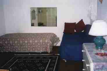 sleeping area