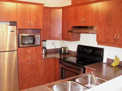 Fully equiped stainless steel kitchen will please the most discriminating chefs with fine dinerware and blender.