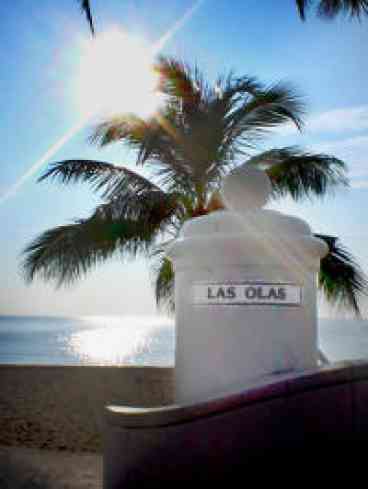Las Olas and the beach just across from the Elbo Room