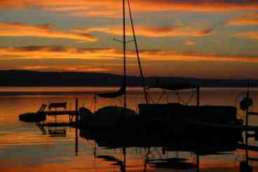 Sunrise at Lake Chautauqua