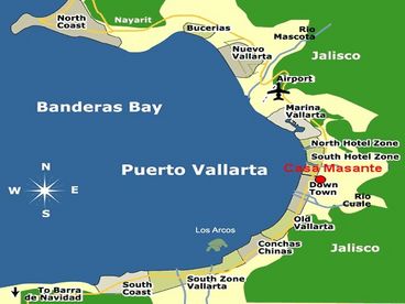 CASA MASANTE LOCATION