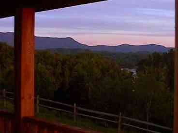 Mountain View from the Deck