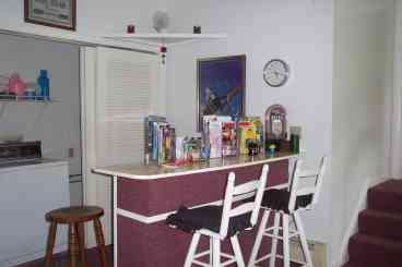 bar & laundry area