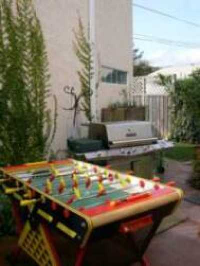 Backyard Foosball table and BBQ