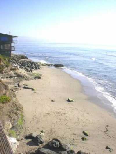 Beach - just 7 doors away shown at Low Tide