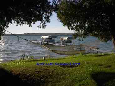 View of Hammock & 120ft dock; magnificent sunsets all year 