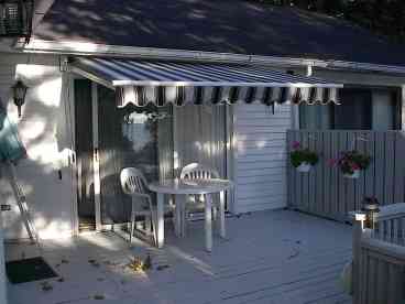 Accessible from dining room as well as Master Bedroom suite; 