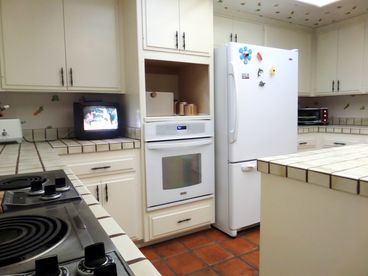 The kitchen has everything needed to make your meals at \
