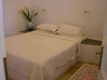 Stone bedroom
