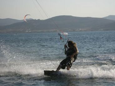 Kite surfing