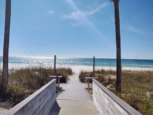 Walkway to the Beautiful Gulf