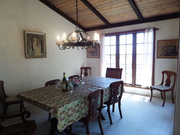 Relax as you dine overlooking the oceanfront views, easy kitchen access and/or the deck with the BBQ