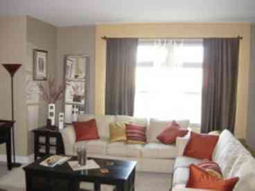 Beautifully decorated Living Room