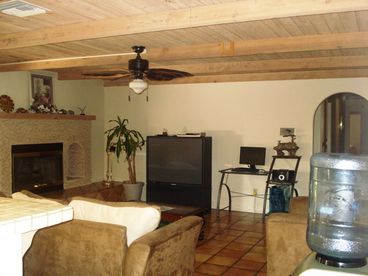 Living Room & Fire Place