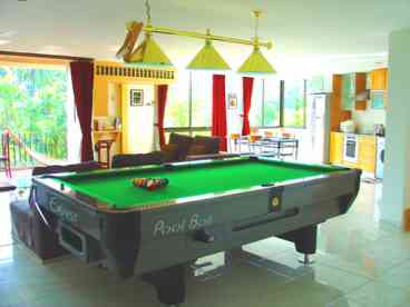 The Elysian Pool table and Lounge