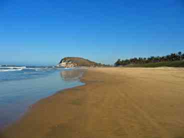 Private 3.5 miles of perfect sandy beach