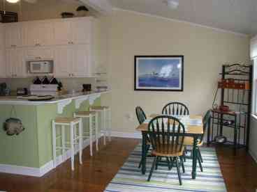 Kitchen and dining area