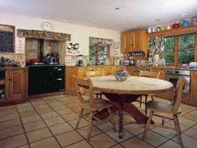 Farmhouse kitchen with AGA