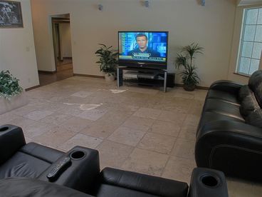 Home Theater w/ 60\