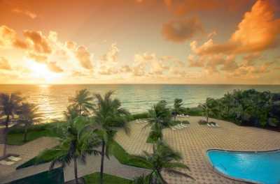 Pool at Sunrise