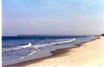 Unspoiled family beach