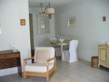 Dining area seen from living area