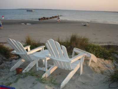 Chairs in Front Yard